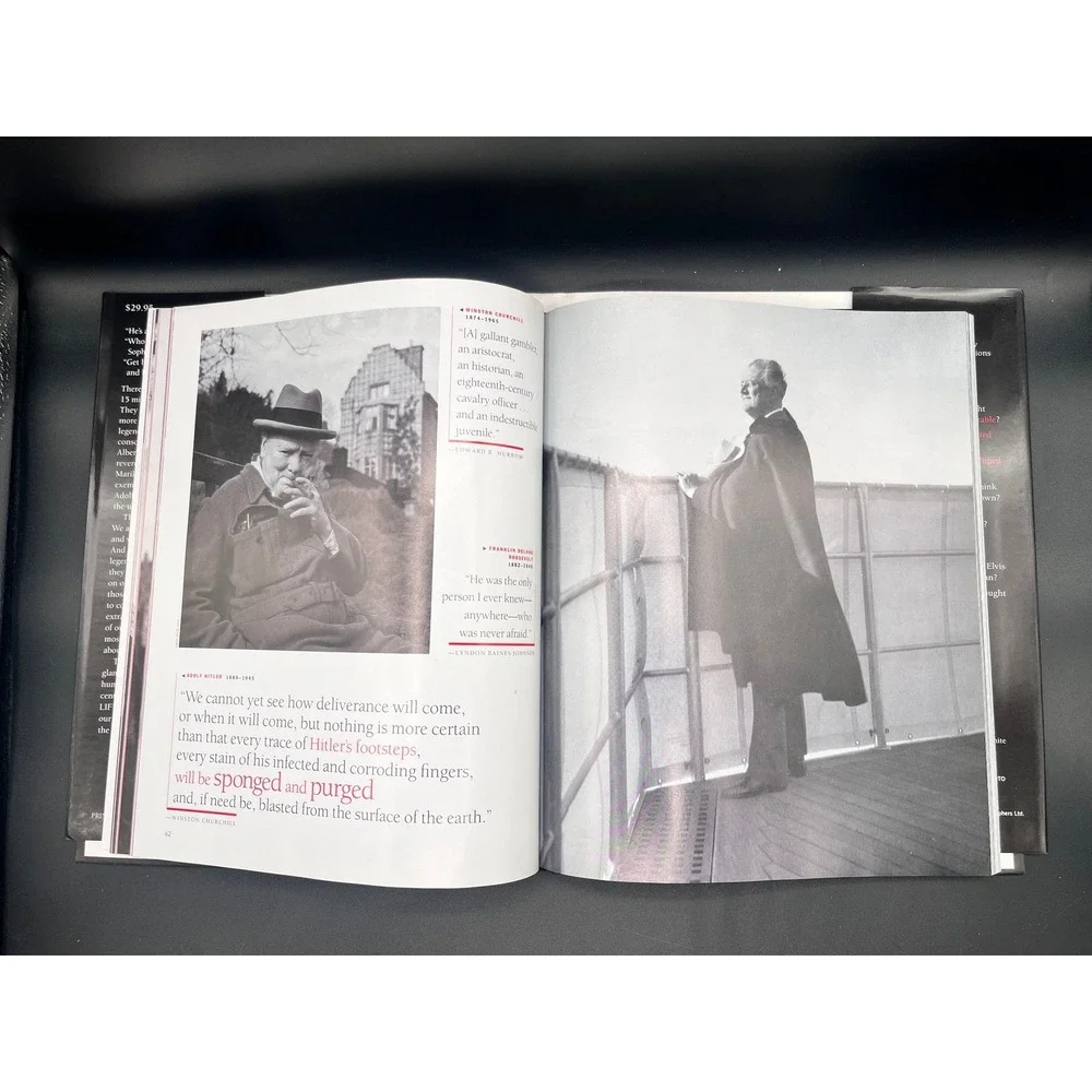 LIFE Legends The Centurys‎ Most Unforgettable Faces Hardcover Photography Book